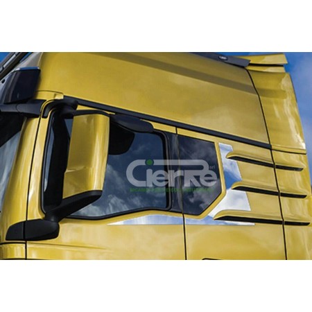 APLICACIÓN VENTANA LATERAL Y PUERTA EN ACERO INOXIDABLE MAN TGX EURO 6 2020