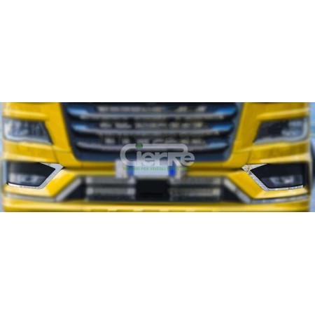 CORNISA DE LUZ ANTINIEBLA DE ACERO INOXIDABLE MAN TGX EURO 6 2020