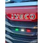 HINTERGRUNDBELEUCHTUNG GESCHRIEBEN IN EDELSTAHL IVECO S WAY -