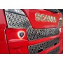 WRITTEN BACKLIGHT IN STAINLESS STEEL 24V. SUITABLE TO SCANIA R
