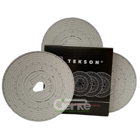 TACHOGRAPH DISCS (PACK OF 100) 125 KM/H. (Price refers to pack