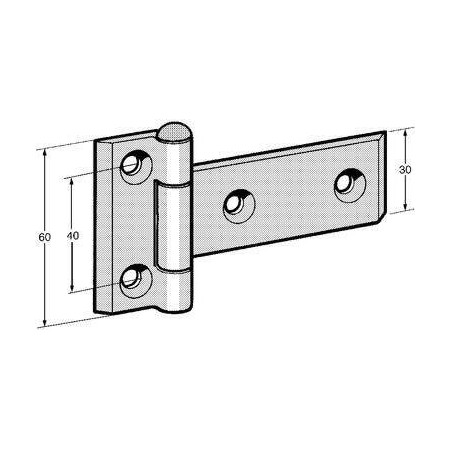 Zinc Plated Steel Hinge Trailer