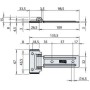 Bisagra Lateral Plana Para Puertas Pequeñas Remolque