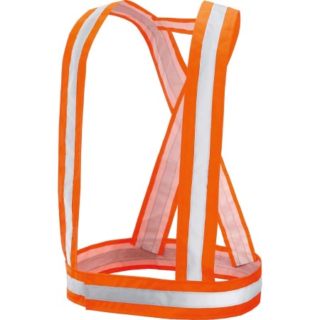 GILET HAUTE VISIBILITÉ ORANGE