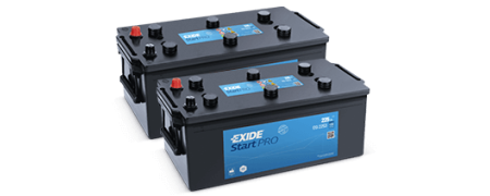 Batterien - LKWs 180ah - 225 ah VARTA