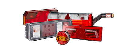 Feux arrière à LED pour camion - remorque 12/24V